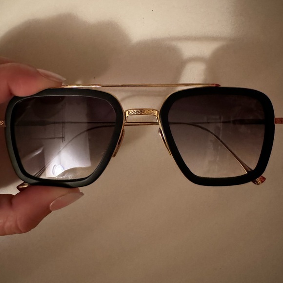 DITA Black and Gold Sunglasses - Picture 3 of 5